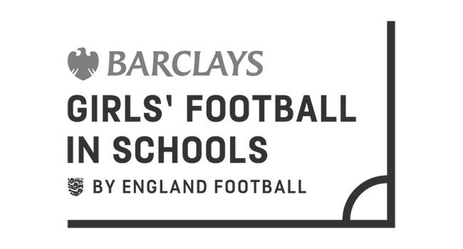 Girl's football in Schools logo