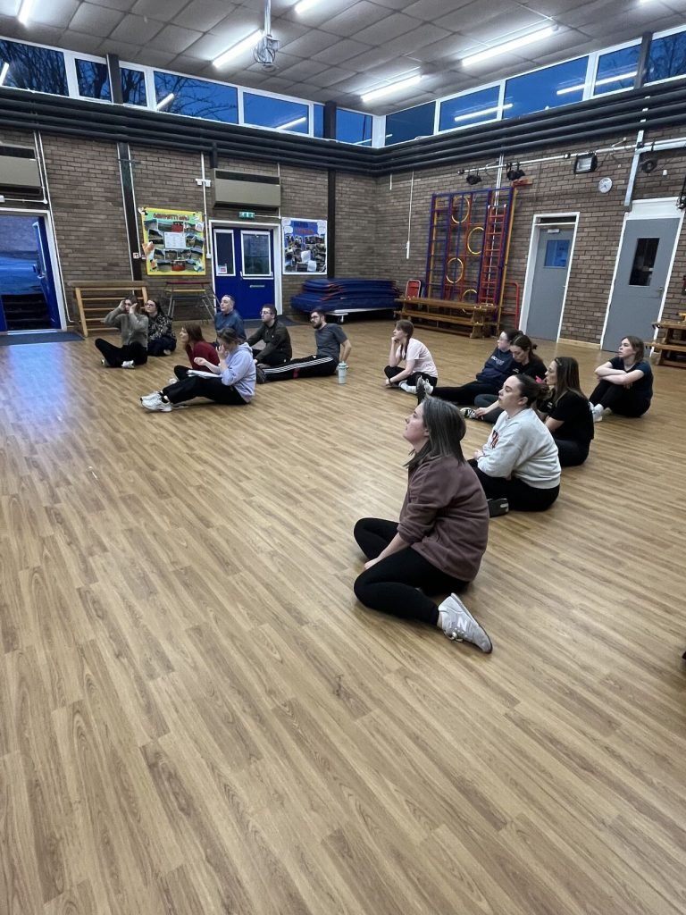 after‑school CPD session focused on keeping all children active and engaged in PE.